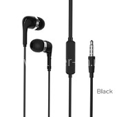 Наушники MP3/MP4 BOROFONE (BM39) микрофон/кнопка ответа вызова (черные)