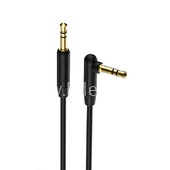 Кабель AUX 3.5 на 3.5 Am-Am (1.0м) 2-х контактный BOROFONE BL4 L-коннектор (черный) Кабель AUX 3.5 на 3.5 Am-Am (1.0м) 2-х контактный BOROFONE BL4 L-коннектор (черный)