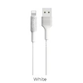 USB кабель Lightning 1.0м BOROFONE BX1 (белый) 2.0A