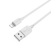 USB кабель Lightning 1.0м BOROFONE BX14 (белый) 2.4A