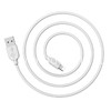 USB кабель Lightning 1.0м BOROFONE BX14 (белый) 2.4A