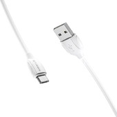 USB кабель micro USB 1.0м BOROFONE BX19 (белый) 2.4A USB кабель micro USB 1.0м BOROFONE BX19 (белый) 2.4A