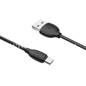 USB кабель micro USB 1.0м BOROFONE BX19 (черный) 2.4A USB кабель micro USB 1.0м BOROFONE BX19 (черный) 2.4A