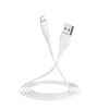 USB кабель Lightning 1.0м BOROFONE BX18 (белый) 2.4A