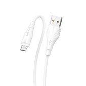 USB кабель micro USB 1.0м BOROFONE BX18 (белый) 2.4A USB кабель micro USB 1.0м BOROFONE BX18 (белый) 2.4A
