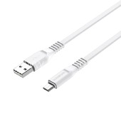 USB кабель micro USB 1.0м BOROFONE BX23 (белый) 2.4A USB кабель micro USB 1.0м BOROFONE BX23 (белый) 2.4A