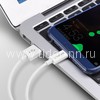 USB кабель для USB Type-C 1.0м BOROFONE BX22 (белый) 3.0A