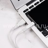 USB кабель Lightning 1.0м BOROFONE BX23 (белый) 2.4A