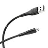 USB кабель micro USB 1.0м BOROFONE BX37 (черный) 2.4A