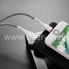 USB кабель Lightning 1.0м BOROFONE BX25 текстильный (белый) 2.4A