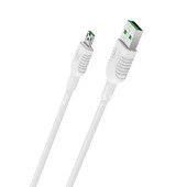 USB кабель micro USB 1.0м BOROFONE BX33 (белый) 4.0A USB кабель micro USB 1.0м BOROFONE BX33 (белый) 4.0A