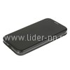 Чехол-книжка для Samsung Galaxy A01/M01 Brauffen (горизонтальный флип) черная (пакет)