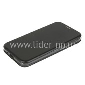 Чехол-книжка для Samsung Galaxy A01/M01 Brauffen (горизонтальный флип) черная (пакет) Чехол-книжка для Samsung Galaxy A01/M01 Brauffen (горизонтальный флип) черная (пакет)