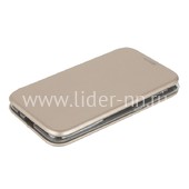 Чехол-книжка для Samsung Galaxy A01/M01 Brauffen (горизонтальный флип) золото (пакет) Чехол-книжка для Samsung Galaxy A01/M01 Brauffen (горизонтальный флип) золото (пакет)