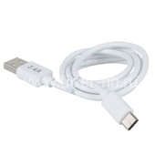 USB кабель для USB Type-C 1.0м  (без упаковки) 3.4A (белый) USB кабель для USB Type-C 1.0м  (без упаковки) 3.4A (белый)
