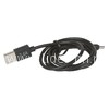 USB кабель  micro USB 1.0м  (без упаковки) 2.4A (черный)