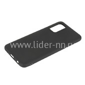 Задняя панель для Huawei Honor 30S Силикон матовый  (черная)