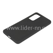 Задняя панель для Huawei P40 Силикон матовый (черная)