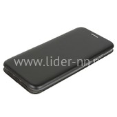 Чехол-книжка для Xiaomi Redmi Mi9 Lite Brauffen (горизонтальный флип) черная (пакет)