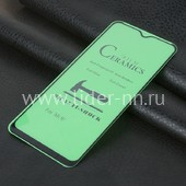 Защитное стекло на экран для Xiaomi Redmi 9 CERAMICS (без упаковки) черное