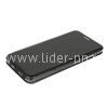 Чехол-книжка для Samsung Galaxy A41 Brauffen (горизонтальный флип) черная (пакет)