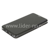 Чехол-книжка для Samsung Galaxy A21 Brauffen (горизонтальный флип) черная (пакет) Чехол-книжка для Samsung Galaxy A21 Brauffen (горизонтальный флип) черная (пакет)