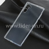 Задняя панель для Samsung Galaxy Note 10 Силикон  прозрачная (пакет) Brauffen Задняя панель для Samsung Galaxy Note 10 Силикон  прозрачная (пакет) Brauffen