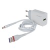 СЗУ Type-C 1 USB выход 22.5W Quick Charge 3.0 (6V-3.0A/9V-2.0A/12V-1.5A) MAIMI T22 (белый)