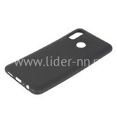 Задняя панель для Huawei Y8S Силикон матовый (черная)
