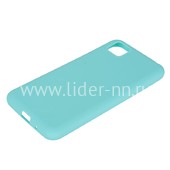 Задняя панель для Huawei Honor  9S Силикон матовый  (бирюза)