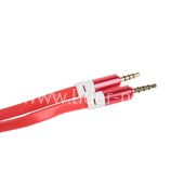 Кабель AUX 3.5 на 3.5 Am-Am  (1м) 3-х контактный плоский ШИРОКИЙ ELTRONIC красный (в коробке) Кабель AUX 3.5 на 3.5 Am-Am  (1м) 3-х контактный плоский ШИРОКИЙ ELTRONIC красный (в коробке)