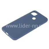 Задняя панель для Xiaomi  Redmi 9C Силикон матовый (синяя) Задняя панель для Xiaomi  Redmi 9C Силикон матовый (синяя)