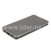 Чехол-книжка для Samsung Galaxy A01 Core Brauffen (горизонтальный флип) серебро (пакет)