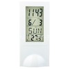 Часы-будильник Perfeo Glass PF-S2098 время, температура, дата (белые)
