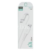 USB кабель micro USB 1.0м MAIMI X39 (белый) 6A USB кабель micro USB 1.0м MAIMI X39 (белый) 6A