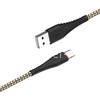 USB кабель для USB Type-C 1.0м BOROFONE BX25 текстильный (черный) 3.0A