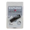 USB Flash 8GB Exployd (620) черный
