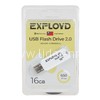 USB Flash 16GB Exployd (650) белый