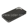 Чехол-книжка для iPhone 12 Pro Max (6.7") Brauffen (горизонтальный флип) черная (пакет)