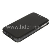 Чехол-книжка для iPhone 12 Mini (5.4") Brauffen (горизонтальный флип) черная (пакет) Чехол-книжка для iPhone 12 Mini (5.4") Brauffen (горизонтальный флип) черная (пакет)