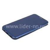 Чехол-книжка для Samsung Galaxy M21 Brauffen (горизонтальный флип) синяя (пакет) Чехол-книжка для Samsung Galaxy M21 Brauffen (горизонтальный флип) синяя (пакет)