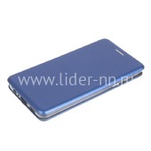Чехол-книжка для Samsung Galaxy A01/M01 Brauffen (горизонтальный флип) синяя (пакет) Чехол-книжка для Samsung Galaxy A01/M01 Brauffen (горизонтальный флип) синяя (пакет)