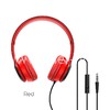 Наушники MP3/MP4 BOROFONE (BO5) полноразмерные (красные)
