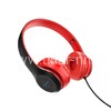 Наушники MP3/MP4 BOROFONE (BO5) полноразмерные (красные)