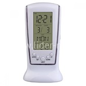 Часы-будильник Perfeo Pillar PF-A4859 время, температура, дата (белые)
