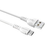 USB кабель micro USB 1.0м BOROFONE BX51 (белый) 2.4A USB кабель micro USB 1.0м BOROFONE BX51 (белый) 2.4A