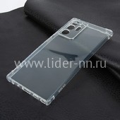 Задняя панель для Samsung Galaxy Note 20 Ultra Силикон  прозрачная Противоударная (пакет) Задняя панель для Samsung Galaxy Note 20 Ultra Силикон  прозрачная Противоударная (пакет)