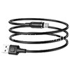 USB кабель micro USB 1.0м BOROFONE BX41 МАГНИТНЫЙ (черный) 2.4A