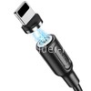 USB кабель Lightning 1.0м BOROFONE BX41 МАГНИТНЫЙ (черный) 2.4A