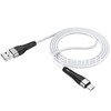USB кабель micro USB 1.0м BOROFONE BX46 силиконовый (белый) 2.4A